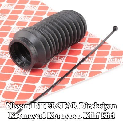 FEBI BILSTEIN Sol ön aks direksiyon kremayeri kılıfı kiti — Nissan Interstar