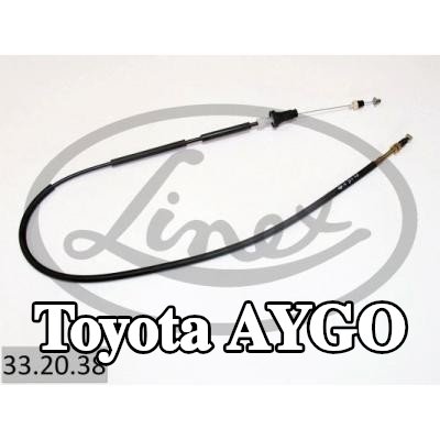 LINEX كابل دواسة الوقود — Toyota Aygo