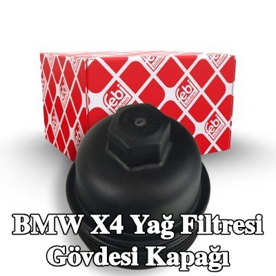 FEBI BILSTEIN Conta halkalı yağ filtresi muhafaza kapağı — BMW X4