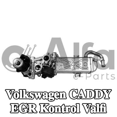 Alfa e-Parts Conalı/sızdırmazlık elemanlı EGR kontrol valfi — Volkswagen Caddy