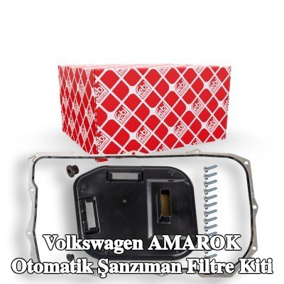 FEBI BILSTEIN Conta/sızdırmazlık elemanı içeren otomatik şanzıman filtre kiti, cıvata/vida ile — 2010 Volkswagen Amarok