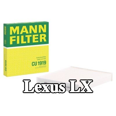MANN-FILTER مرشح حبوب اللقاح Particulate Filter — 1997 Lexus Lx