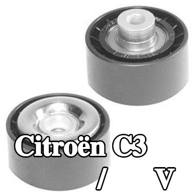 MAGNETI MARELLI بكرة انحراف/توجيه، حزام V — 2002 Citroën C3