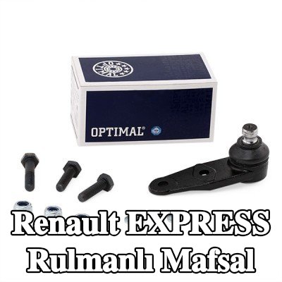 OPTIMAL Ön Sol Aks Bilyeli Mafsal, Ön Aks Sağ, Alt, aksesuarlarla, sabitleme/montaj malzemesi ile — Renault Express