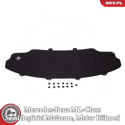ESEN SKV Sessizleştirici malzeme, motor bölmesi — 2011 Mercedes-Benz ML-Class