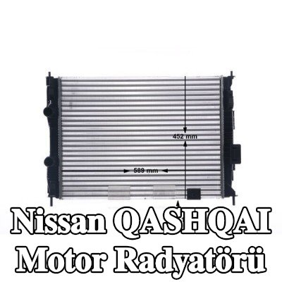 MAHLE Motor radyatörü — 2008 Nissan Qashqai