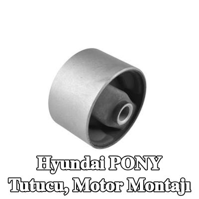 TEDGUM Tutucu, motor montajı Ön, Sağ, şanzıman tarafında — Hyundai Pony