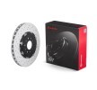 BREMBO Fren diski Prime, Outer Diameter: 355mm, Alüminyum Fren Diski Göbeği, delikli/havalandırmalı, iki parçalı fren diski, Kaplamalı, cıvata/vida ile — Ford Gt (2)