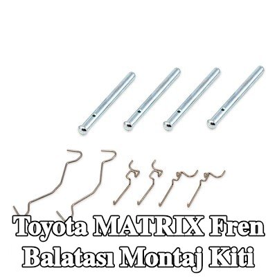 TRW Fren balatası montaj kiti — 2002 Toyota Matrix