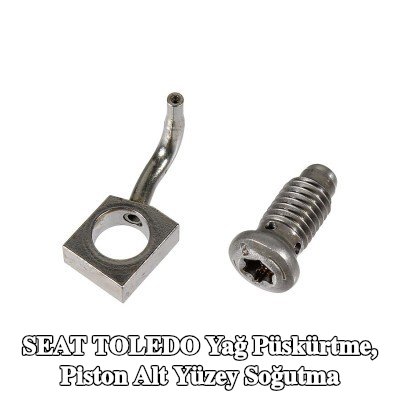 METZGER Yağ püskürtme, piston alt yüzey soğutma — 2000 SEAT Toledo