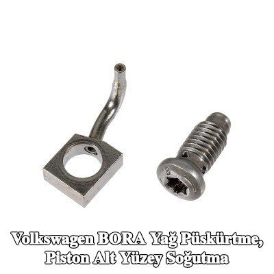 METZGER Yağ püskürtme, piston alt yüzey soğutma — Volkswagen Bora