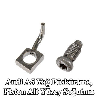 METZGER Yağ püskürtme, piston alt yüzey soğutma — 2012 Audi A5