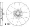 MAHLE Fan, radyatör 420mm — Renault Master (2)