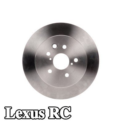 BOSCH القطر الخارجي لقرص المكابح: 310mm, مُهوى, مشحم — Lexus Rc