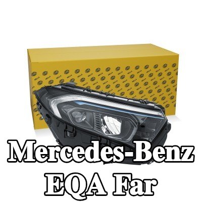 HELLA Far Sağ, LED, kontrol ünitesi olmadan — Mercedes-Benz Eqa