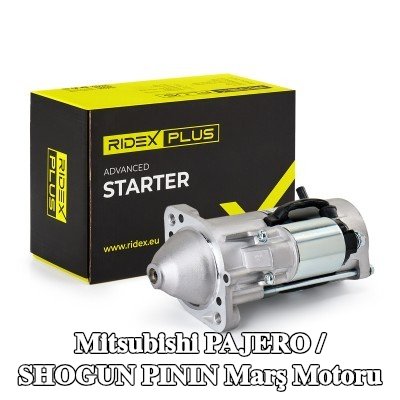 RIDEX PLUS Marş motoru 2, 2kW — Mitsubishi Pajero / Shogun Pinin