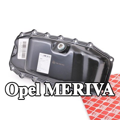 FEBI BILSTEIN حوض الزيت مع سدادة تصريف الزيت, مع حلقة مانعة للتسرب — 2012 Opel Meriva
