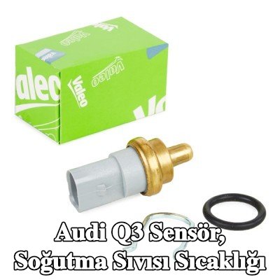 VALEO Sensör, sızdırmazlık halkası olmayan soğutma suyu sıcaklığı — Audi Q3