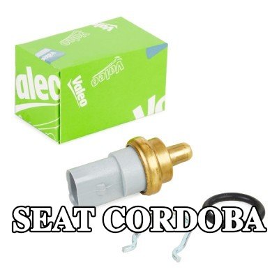 VALEO مستشعر, مقياس درجة حرارة سائل التبريد بدون حلقة مانعة للتسرب — SEAT Cordoba