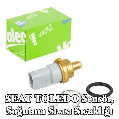 VALEO Sensör, sızdırmazlık halkası olmayan soğutma suyu sıcaklığı — SEAT Toledo
