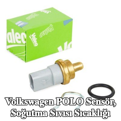 VALEO Sensör, sızdırmazlık halkası olmayan soğutma suyu sıcaklığı — Volkswagen Polo