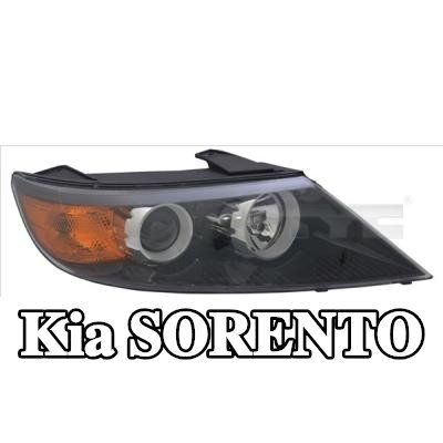 TYC المصباح الأيمن, H1, H7, بدون محرك كهربائي — 2012 Kia Sorento