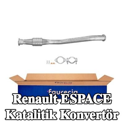HELLA Montaj parçaları ile katalitik konvertör — 1997 Renault Espace