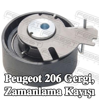 FEBEST Gergi, zamanlama kayışı — Peugeot 206