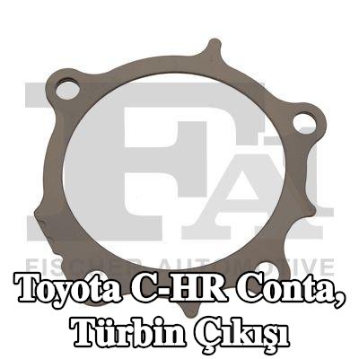FA1 Conta, türbin çıkışı — Toyota C-hr