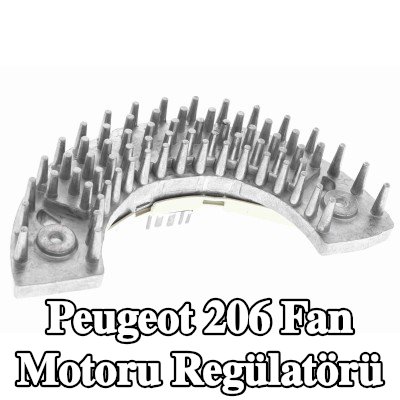 VEMO FAN motoru regülatörü Orijinal VEMO Kalitesi — Peugeot 206