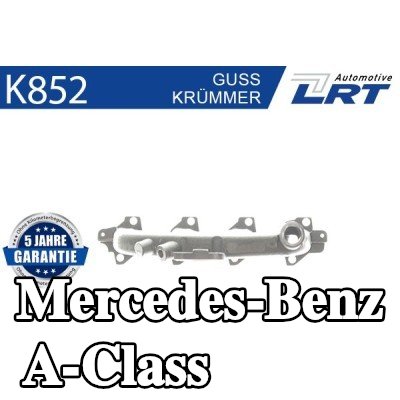 LRT مشعب العادم مع أجزاء التثبيت, بدون خط توصيل — Mercedes-Benz A-Class