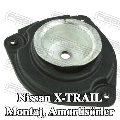 FEBEST Montaj, amortisörler Ön Aks Sağ — Nissan X-trail