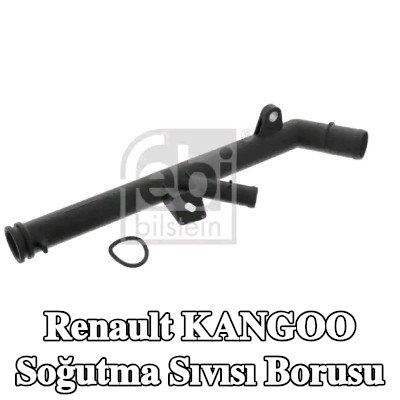 FEBI BILSTEIN Soğutma suyu borusu - Tutuculu, conta halkası ile — Renault Kangoo