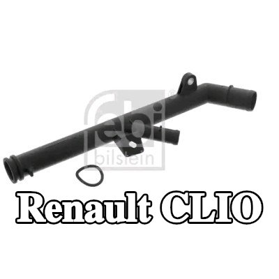 FEBI BILSTEIN أنبوب سائل التبريد - مع حامل, مع حلقة مانعة للتسرب — Renault Clio