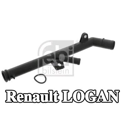 FEBI BILSTEIN أنبوب سائل التبريد - مع حامل, مع حلقة مانعة للتسرب — Renault Logan