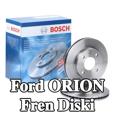 BOSCH Fren diski Dış Çap: 240mm, Havalandırmalı, içten havalandırmalı, Yağlanmış — Ford Orion