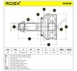 RIDEX Tekerlek tarafı CV mafsal kiti — 1998 Honda Civic (7)