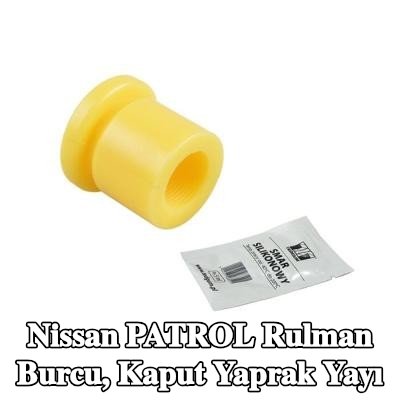 TEDGUM Rulman Burcu, kaput yaprak yayı — Nissan Patrol
