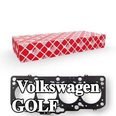 FEBI BILSTEIN حشية الرأس معدنية, 2mm — 2003 Volkswagen Golf