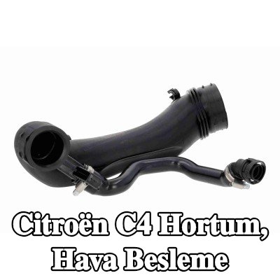 VAICO Hortum, hava beslemesi Egzoz Turboşarj, Sol Ön — Citroën C4