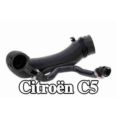 VAICO خرطوم, إمداد الهواء عادم الشاحن التوربيني, أمامي أيسر — 2012 Citroën C5