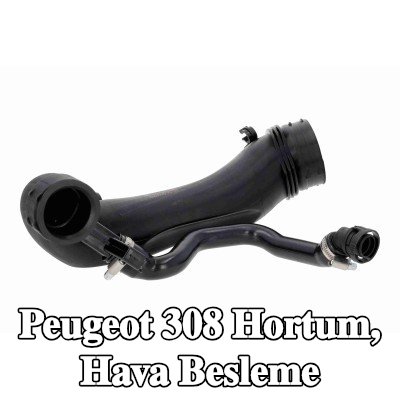 VAICO Hortum, hava beslemesi Egzoz Turboşarj, Sol Ön — 2016 Peugeot 308