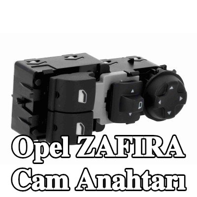 VEMO Sürücü tarafı cam anahtarı, Sol Ön — Opel Zafira