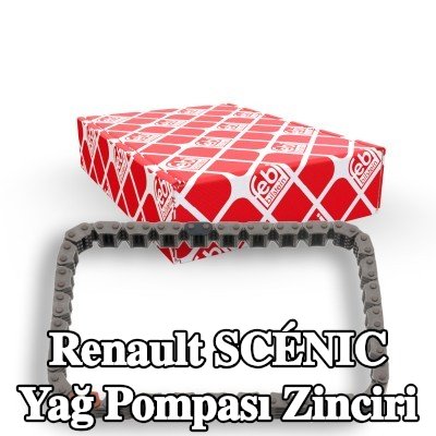 FEBI BILSTEIN Yağ pompası zinciri — 2012 Renault Scénic