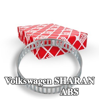 FEBI BILSTEIN حلقة مستشعر ABS المحور الأمامي, جانب العجلة — 2002 Volkswagen Sharan