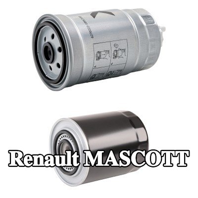 RIDEX PLUS مجموعة الفلاتر — Renault Mascott