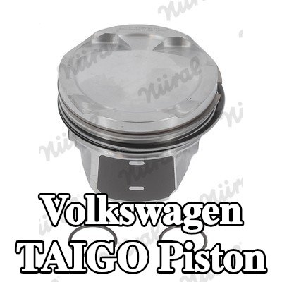NÜRAL Keystone bağlantı kolu için piston, piston segman taşıyıcısı ile — Volkswagen Taigo