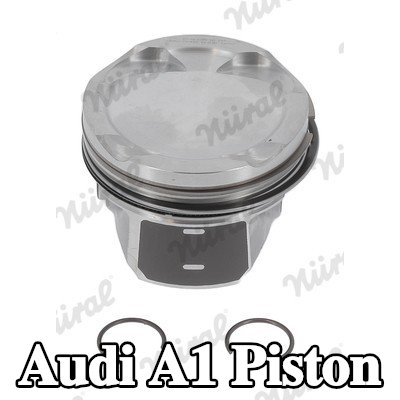 NÜRAL Keystone bağlantı kolu için piston, piston segman taşıyıcısı ile — Audi A1