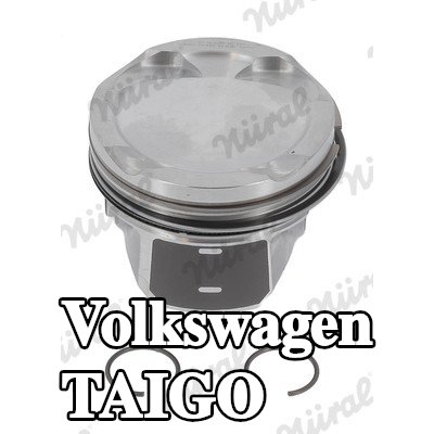 NÜRAL مكبس لقضيب التوصيل Keystone, مع حامل حلقة المكبس — Volkswagen Taigo