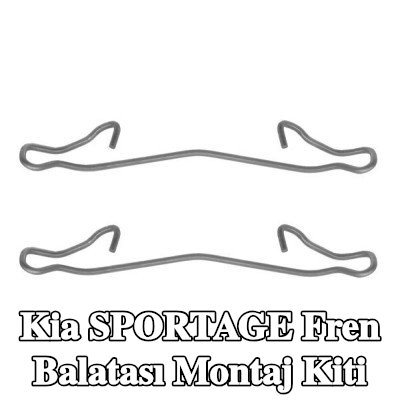 BOSCH Fren balatası montaj kiti — 2002 Kia Sportage